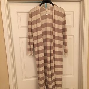 Garnet Hill Long Cardigan